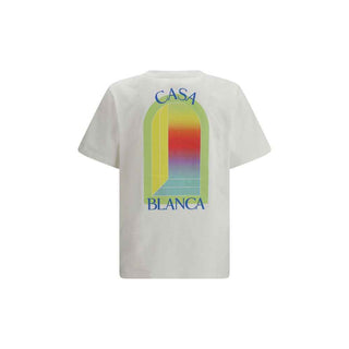 Casablanca White Cotton T-Shirt