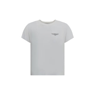 Givenchy White Cotton T-Shirt