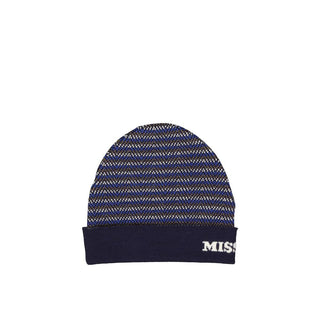 Missoni Blue Wool Beanie