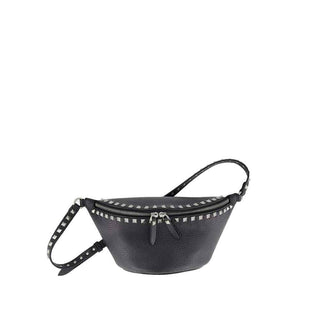 Valentino Garavani Black Calfskin Belt Bag