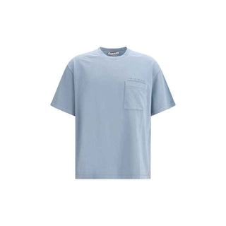 Marni Light Blue Cotton T-Shirt