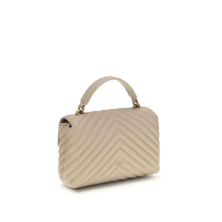 PINKO Beige Calf Leather Bos Taurus Wallet