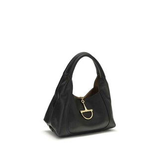 Gucci Black Calf Leather Bos Taurus Shoulder Bag