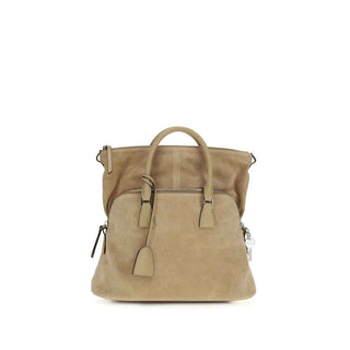 Margiela Beige Calf Leather Bos Taurus Shoulder Bag