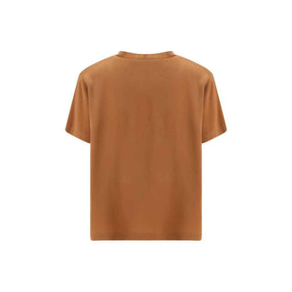 Fabiana Filippi Beige Viscose T-Shirt
