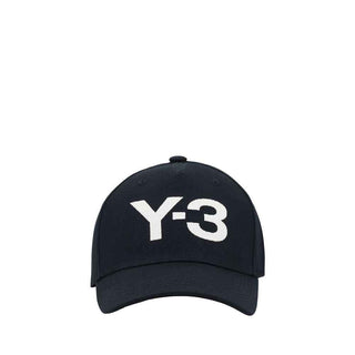 Y-3 Black Cotton Cap (Baseball Hat)