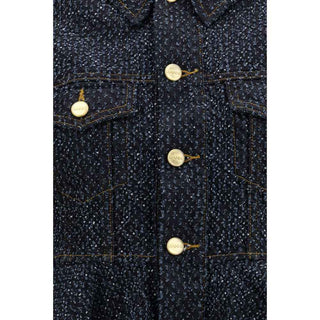 Ganni Blue Cotton Denim Jacket