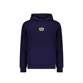 Herno Blue Cotton Sweatshirt