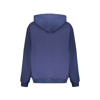 Off-White Blue Cotton Sweatshirt