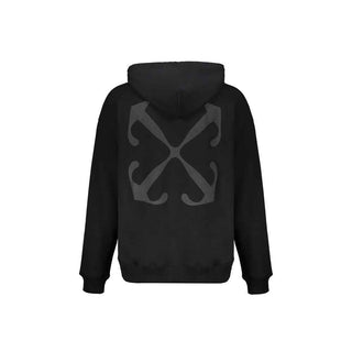 Off-White Black Cotton Sweatshirt