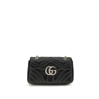 Gucci Black Calf Leather Bos Taurus Shoulder Bag