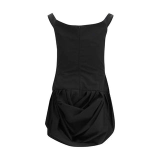 Magda Butrym Black Polyester Casual Dress