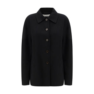 Rohe Black Wool Coat