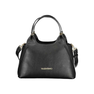 Mario Valentino Black Polyurethane Women Handbag
