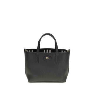 Burberry Black Calf Leather Bos Taurus Shoulder Bag