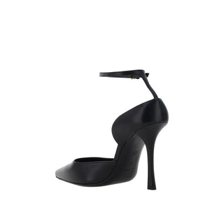 Givenchy Black Lamb Leather High Heel Pumps