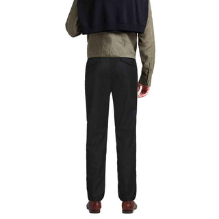 Herno Black Elastane Casual Pants