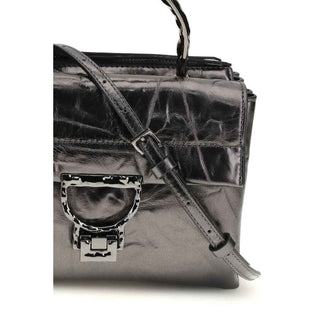 Coccinelle Black Calf Leather Bos Taurus Handbag
