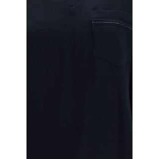 Fabiana Filippi Blue Viscose T-Shirt