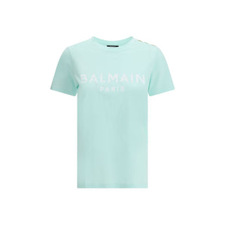 Balmain Bicolor Cotton T-Shirt