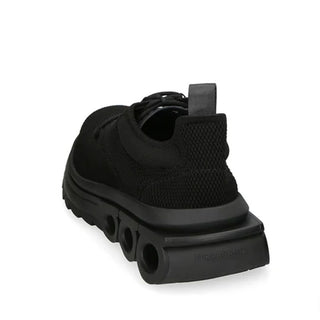 Salvatore Ferragamo Black Fabric Athletic Sneakers