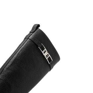 Salvatore Ferragamo Black Calfskin Over The Knee