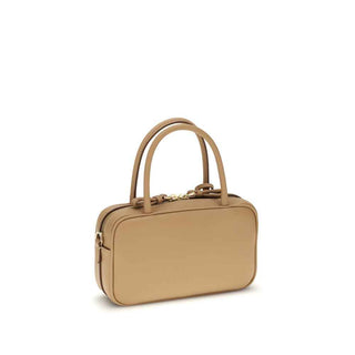 Prada Beige Calf Leather Bos Taurus Handbag