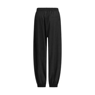 Rohe Black Polyester Joggers (Workout Pants)