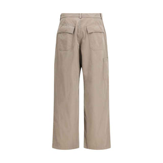 Balenciaga Beige Cotton Casual Pants