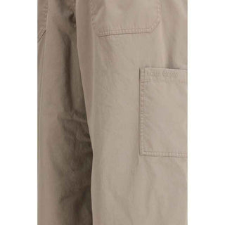 Balenciaga Beige Cotton Casual Pants
