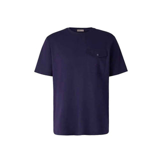 Herno Blue Cotton T-Shirt