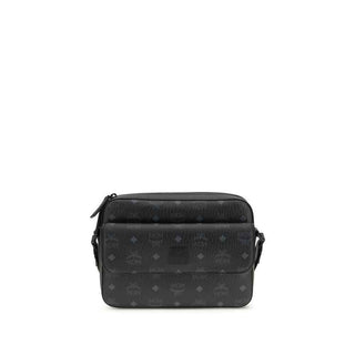 MCM Black Fabric Shoulder Bag