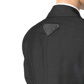 Prada Gray Wool Blazer