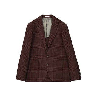 Brunello Cucinelli Multicolor Wool Coat