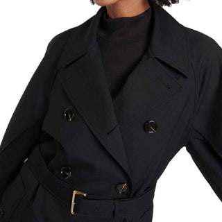 Burberry Black Polyester Coat