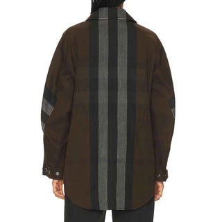 Burberry Brown Cotton Parka