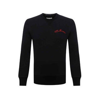 Alexander McQueen Black Cotton Sweatshirt