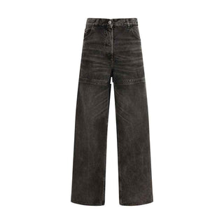 The Attico Black Cotton Jeans Denim