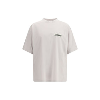 Balenciaga White Cotton T-Shirt
