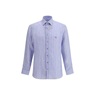 Etro Multicolor Linen Pattern Shirt
