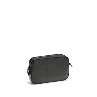 Valentino Garavani Black Calf Leather Bos Taurus Accessories