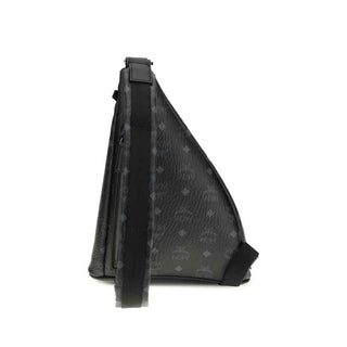 MCM Black Fabric Shoulder Bag