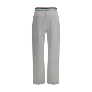 Gucci Gray Cotton Casual Pants