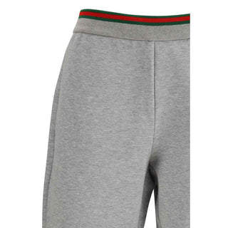 Gucci Gray Cotton Casual Pants