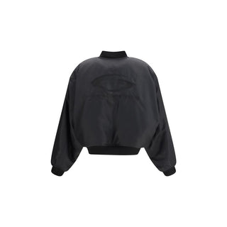 Balenciaga Black Polyamide Bomber