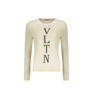 Valentino Beige Cotton Sweatshirt