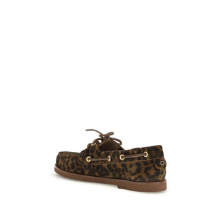Gianvito Rossi Multicolor Calf Leather Bos Taurus Slip-On Loafers