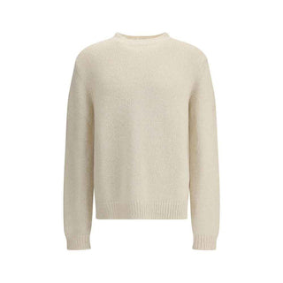 Jil Sander White Alpaca Vicugna Pacos Sweatshirt