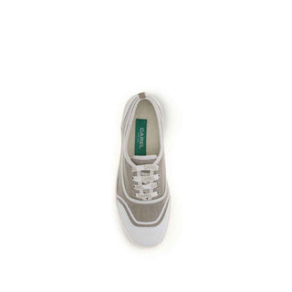 Carel Paris Beige Cotton Low Top Sneakers