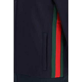 Gucci Blue Polyester Shell Jacket